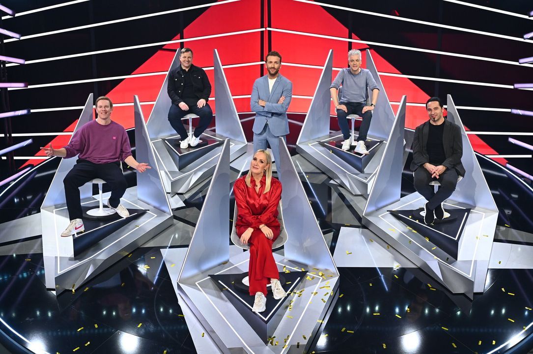 (im Uhrzeigersinn) Simon Gosejohann; Martin Klempnow; Christian Düren; Michael Mittermeier; Bülent Ceylan; Janine Kunze - Bildquelle: Willi Weber ProSieben / Willi Weber