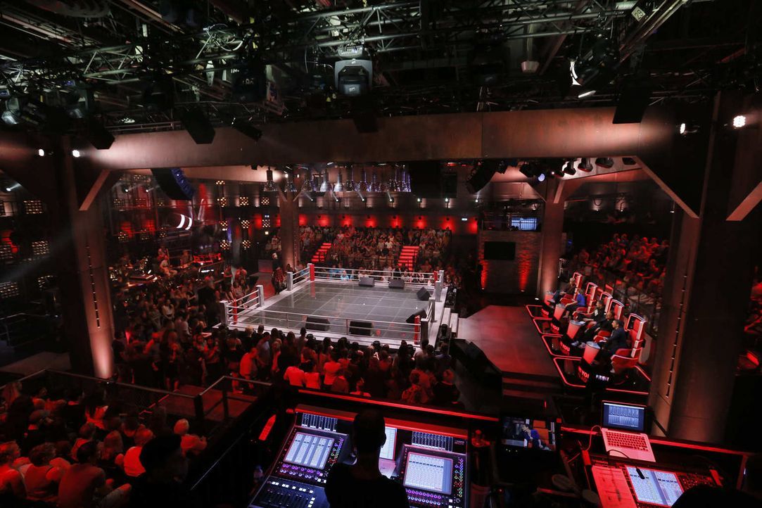 Sind bereit für die Battles: Andreas Bourani (r.), Michi Beck (M.), Yvonne Catterfeld (2.v.l.), Smudo (2.v.r.) und Samu Haber (l.) ... - Bildquelle: Richard Hübner SAT.1/ProSieben
