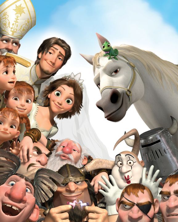 Das Königreich ist in Aufregung: Rapunzels und Flynns Hochzeit steht bevor! Und es läuft alles wie geplant - oder auch ganz anders ... - Bildquelle: Disney.  All rights reserved