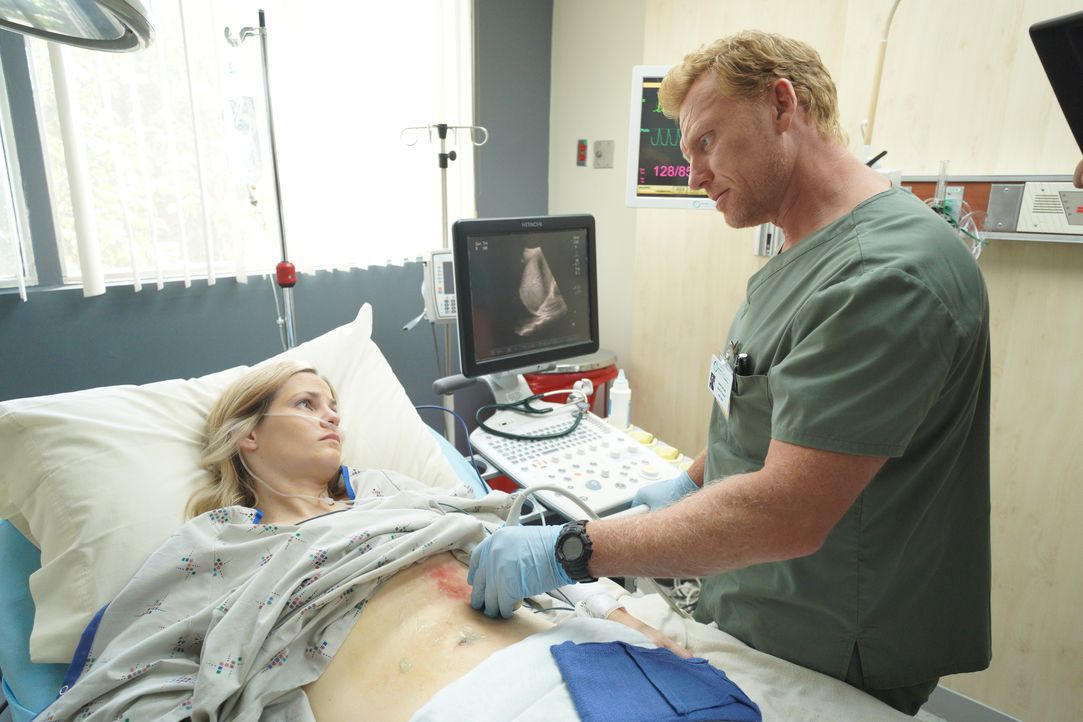 Cassidy Gardner (Hayley Chase, l.); Dr. Owen Hunt (Kevin McKidd, r.) - Bildquelle: Byron Cohen 2019 American Broadcasting Companies, Inc. All rights reserved. / Byron Cohen