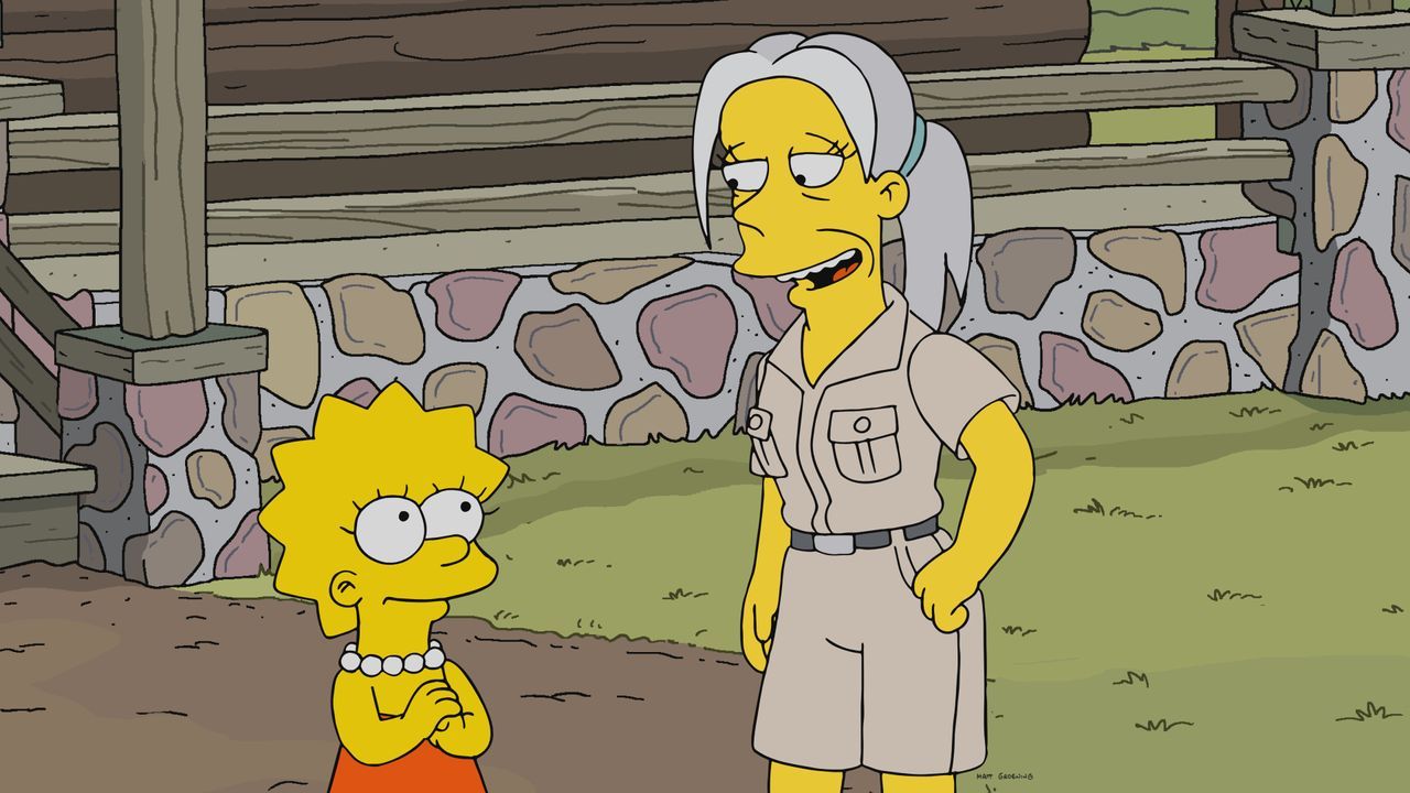Lisa (l.); Jane Goodall (r.) - Bildquelle: 2019-2020 Twentieth Century Fox Film Corporation.  All rights reserved.