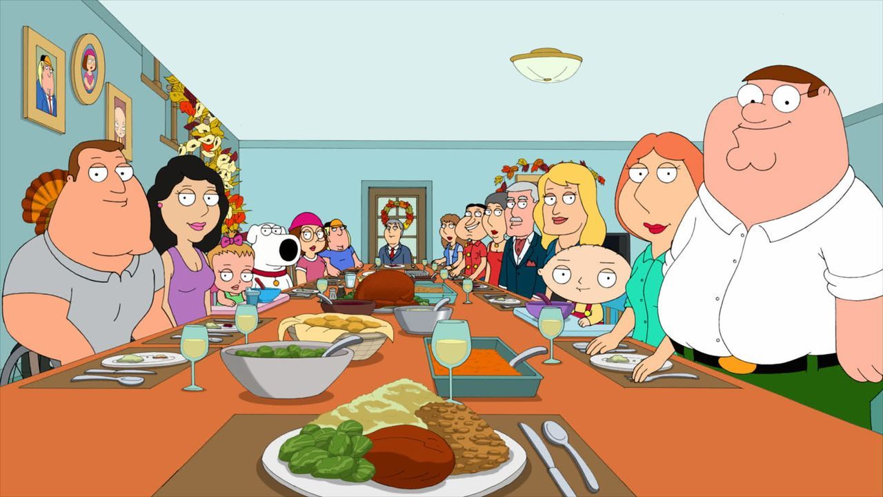 Als die Griffins mit der Familie und Freunden Thanksgiving feiern, passiert etwas ganz Wunderbares ... - Bildquelle: 2011 Twentieth Century Fox Film Corporation. All rights reserved.