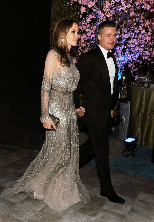 Oscars-Governors-Ball-Brad-Pitt-Brad-Angelina-Jolie-140302-AFP - Bildquelle: AFP