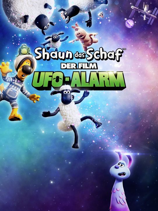 Shaun das Schaf - Der Film: Ufo-Alarm - Artwork - Bildquelle: © 2019, Aardman Animations Ltd. Anton Capital Entertainment, STUDIOCANAL