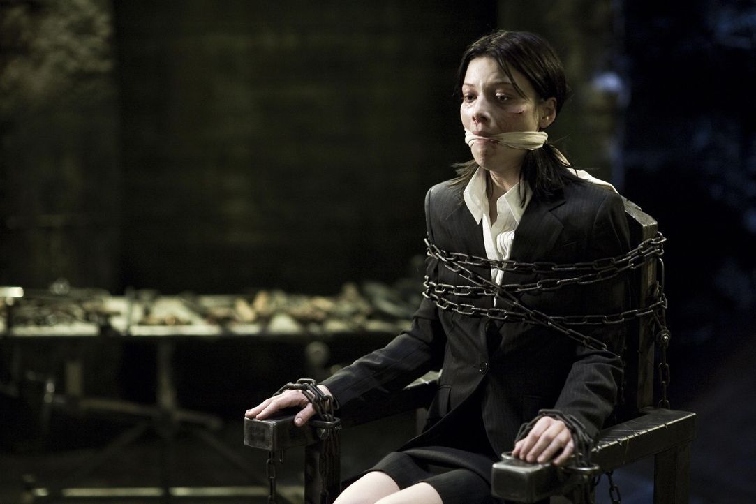 Während ihres Aufenthalts in der Slowakei wird Beth (Lauren German) entführt, denn ihre Unterkunft dient Menschenhändlern als Nachschublager ... - Bildquelle: Copyright   2007 Screen Gems, Inc. / Lions Gate Films Inc. All Rights Reserved.