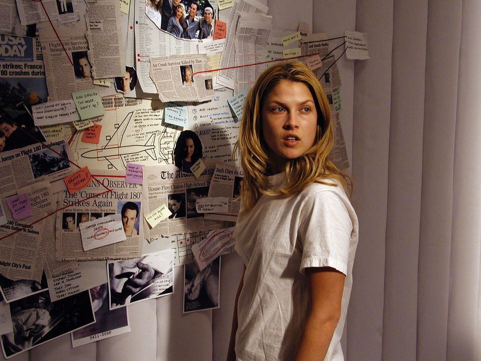 Vor einem Jahr überlebte Clear Rivers (Ali Larter) die Katastrophe des Fluges 180. Seitdem ist sie davon überzeugt, dass sie in einer psychiatrische... - Bildquelle: Warner Bros. Television