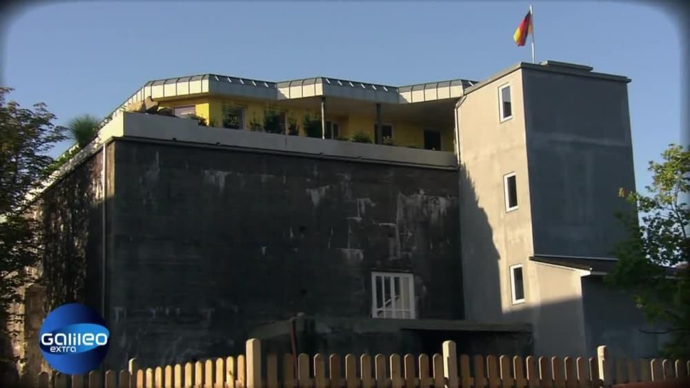 Haus auf Bunker