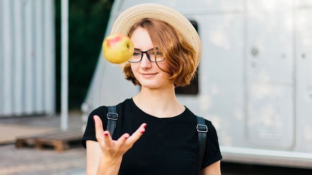 DIY-Haarkur mit Apfelessig