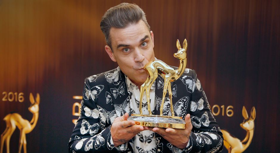 Robbie Williams - Bildquelle: Thorsten Zimmermann for Hubert Burda Media