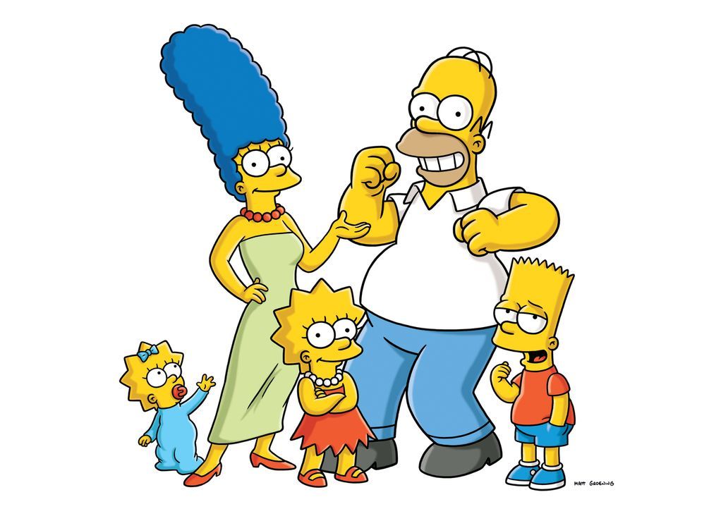 (24. Staffel) - Die Simpsons sind eine nicht alltägliche Familie: (v.l.n.r.) Maggie, Marge, Lisa, Homer und Bart ... - Bildquelle: und TM Twentieth Century Fox Film Corporation - Alle Rechte vorbehalten