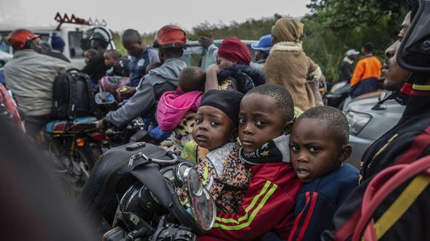 Hunderttausende auf Flucht vor Vulkan Nyiragongo