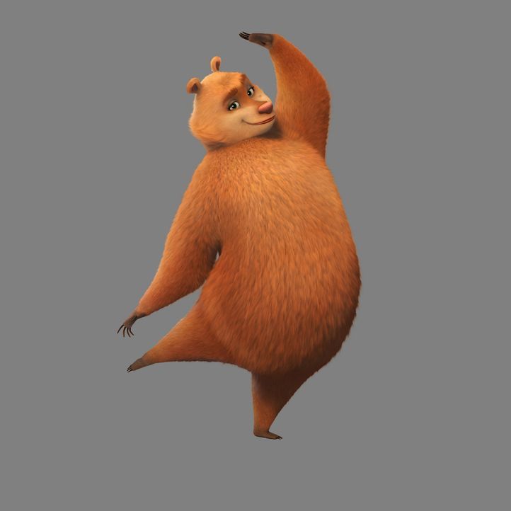 Der Zirkusbär Doug kennt sich mit Täuschungen aus und nutzt die Gutgläubigkeit des liebenswerten Boog aus, um endlich in Freiheit leben zu können ..... - Bildquelle: 2010 Sony Pictures Animation Inc. All Rights Reserved.