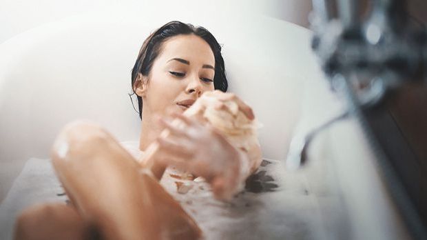 Bad ohne Mikroplastik