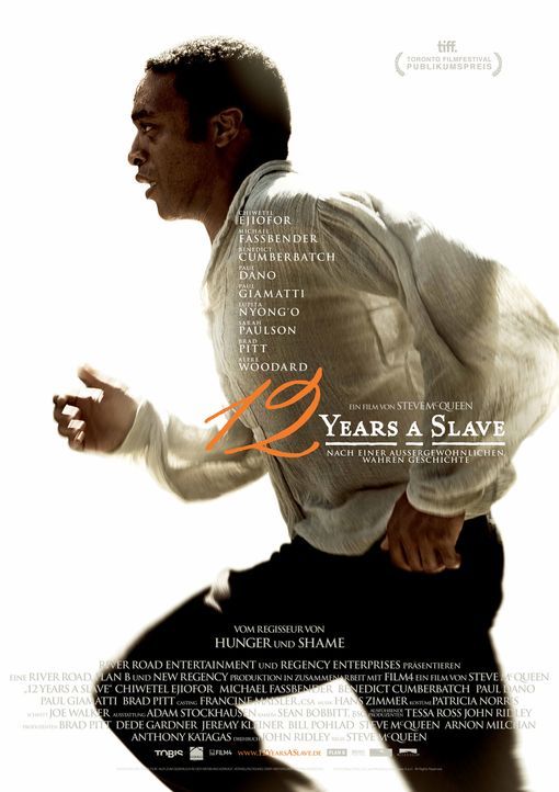 12 YEARS A SLAVE - Plakat - Bildquelle: TOBIS FILM