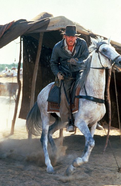 Indy (Harrison Ford) findet immer einen Ausweg ... - Bildquelle: Paramount Pictures International