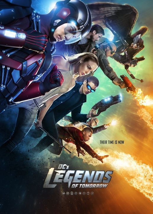 (1. Staffel) -  Legends of Tomorrow - Plakat - Bildquelle: 2015 Warner Bros.