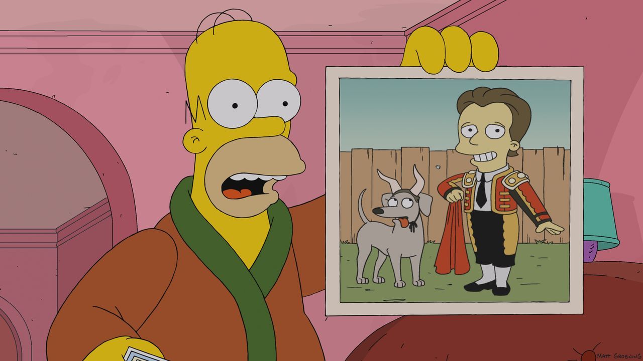 Homer (l.) ist frustriert über die Erkenntnis, dass man nur einmal lebt, und blickt  plötzlich sehr kritisch auf sein Leben. Dabei erzählt er von se... - Bildquelle: 2013 Twentieth Century Fox Film Corporation. All rights reserved.