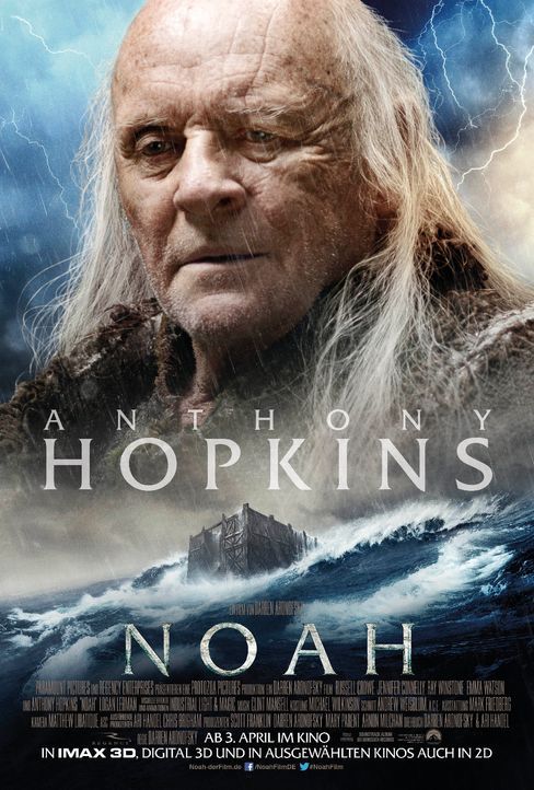Noah - Charater Poster - Anthony Hopkins - Bildquelle: Paramount