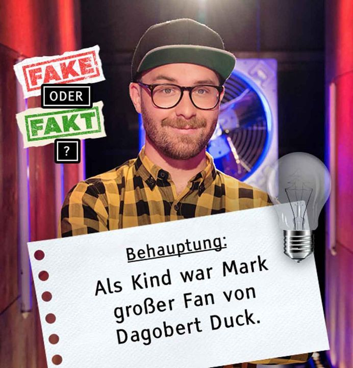 Bild 8_Fake-oder-Fakt-Quiz_Mark-Forster_Behauptung5_cut - Bildquelle: © SAT.1/Andre Kowalski