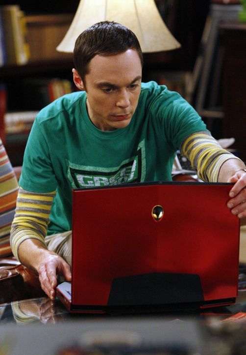 Versucht, seine Freundin Amy wieder loszuwerden: Sheldon (Jim Parsons) ... - Bildquelle: Warner Brothers