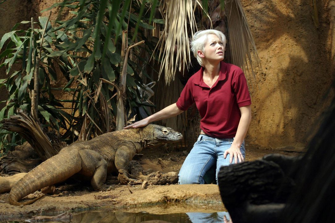 Abby (Hannah Spearritt) findet Gefallen an dem süßen Tierchen ... - Bildquelle: ITV Plc