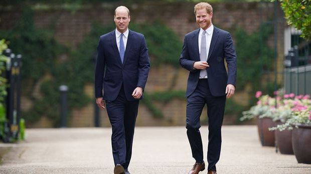 Prinz William und Harry heute