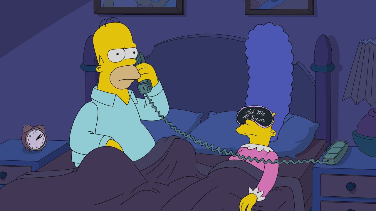 Homer (l.); Marge (r.) - Bildquelle: 2021 by 20th Television.
