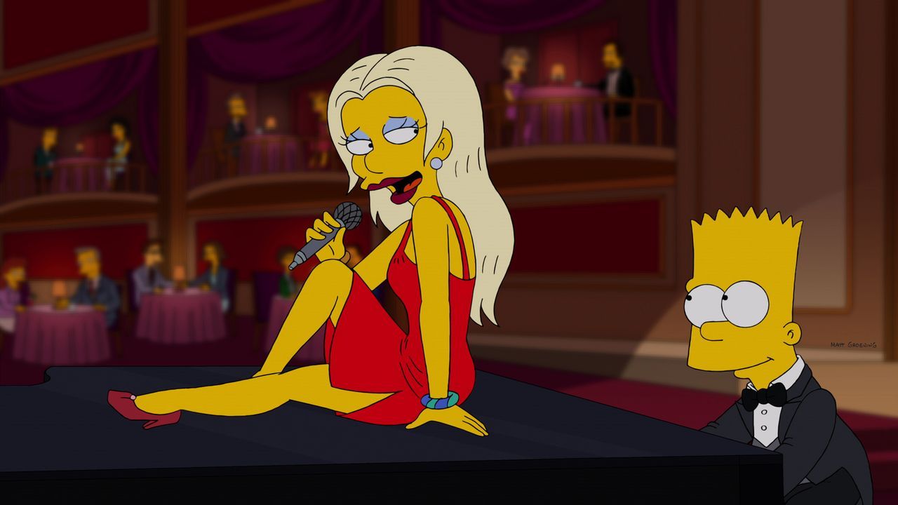 Marge möchte, dass Bart (r.) seine kreative Seite auslebt und schickt ihn deshalb zur Musikschule. Der hat da allerdings keinen Bock drauf - bis er... - Bildquelle: und TM Twentieth Century Fox Film Corporation - Alle Rechte vorbehalten