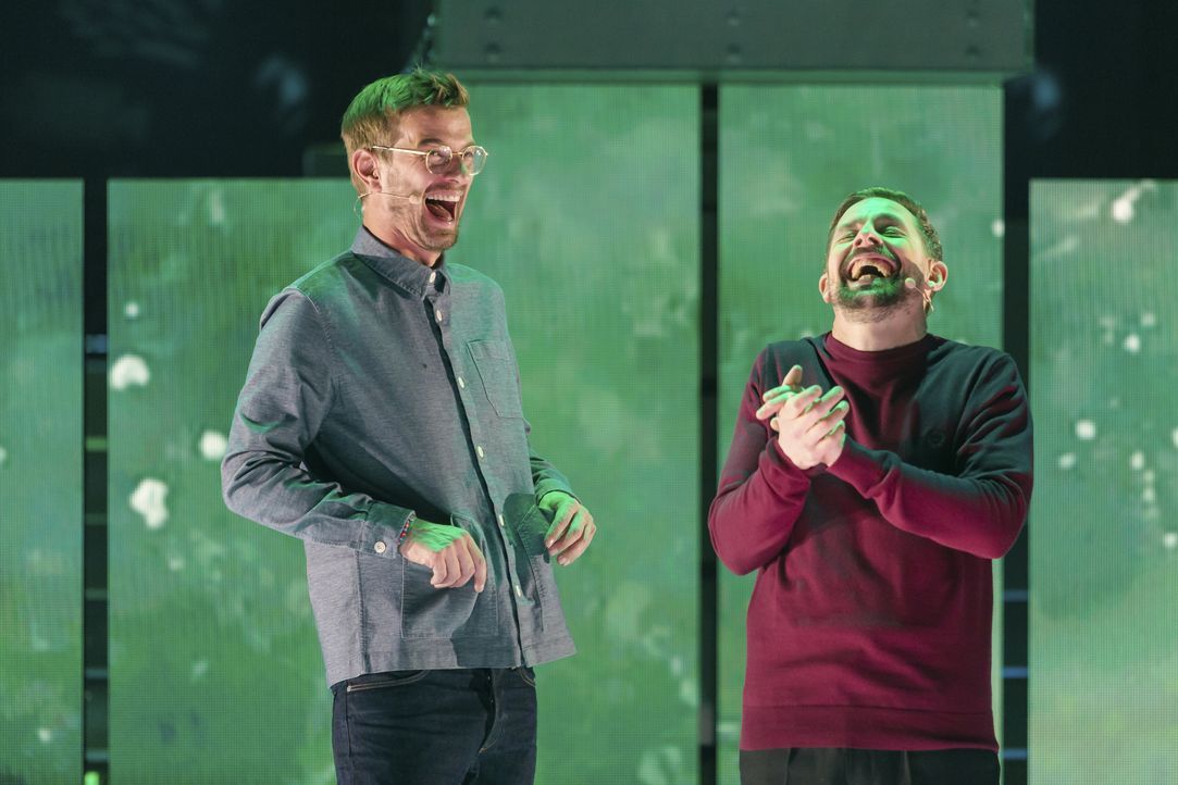 Joko Winterscheidt (l.); Klaas Heufer-Umlauf (r.) - Bildquelle: Nadine Rupp ProSieben / Nadine Rupp