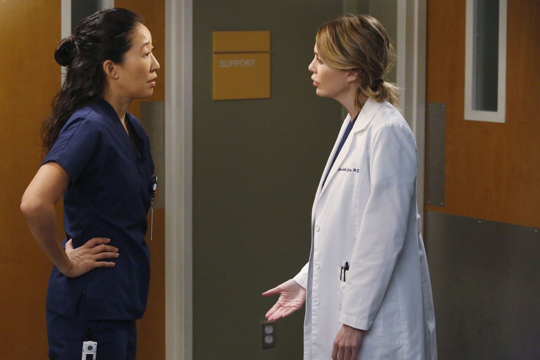 Zwischen Christina (Sandra Oh, l.) und Meredith (Ellen Pompeo, r.) herrscht immer noch eisige Stimmung ... - Bildquelle: ABC Studios