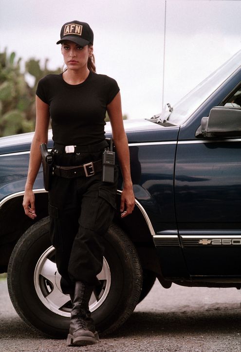 Ist immer zur Stelle: Spezial-Agentin Ajedrez (Eva Mendes) ... - Bildquelle: Columbia Pictures Corporation
