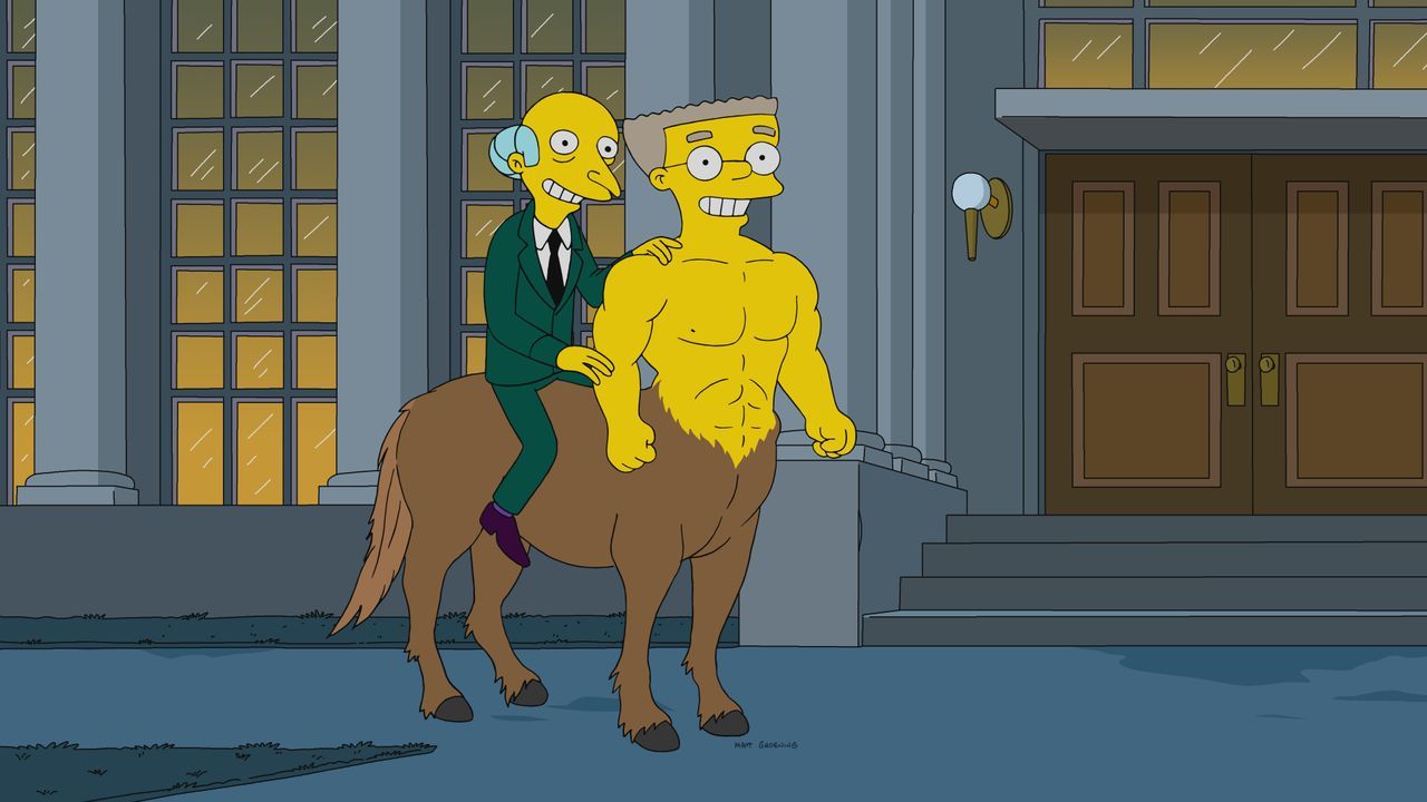Mr. Burns (l.); Smithers (r.) - Bildquelle: 2018-2019 Fox and its related entities.  All rights reserved.