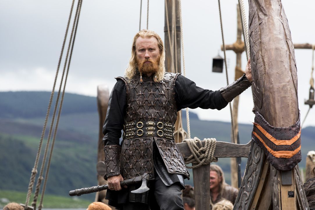 Da die meisten Krieger mit Ragnar in England sind, beginnt Jarl Borg (Thorbjorn Harr) in Kattegat seine ganz eigenen Pläne zu verfolgen. Er versucht... - Bildquelle: 2014 TM TELEVISION PRODUCTIONS LIMITED/T5 VIKINGS PRODUCTIONS INC. ALL RIGHTS RESERVED.