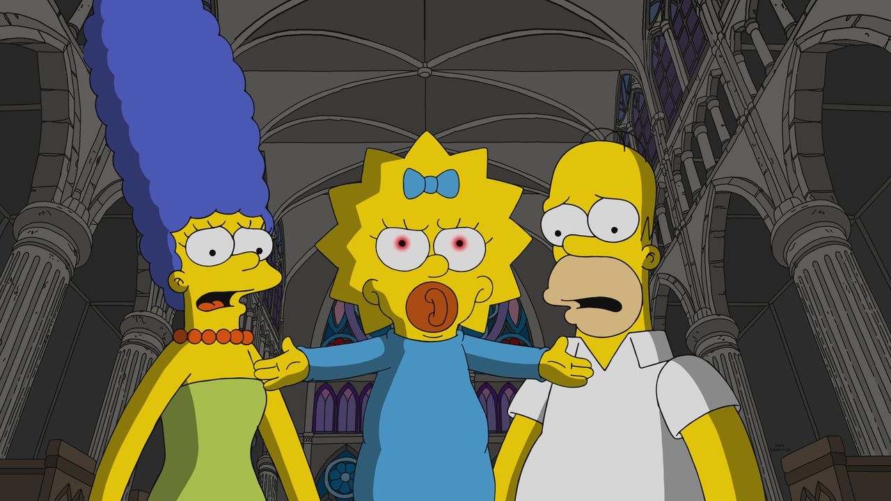 (v.l.n.r.) Marge; Maggie; Homer - Bildquelle: 2019-2020 Twentieth Century Fox Film Corporation.  All rights reserved.