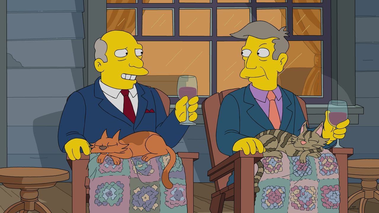 Gary Chalmers (l.), Rektor Skinner (r.) - Bildquelle: 2020 by Twentieth Century Fox Film Corporation.