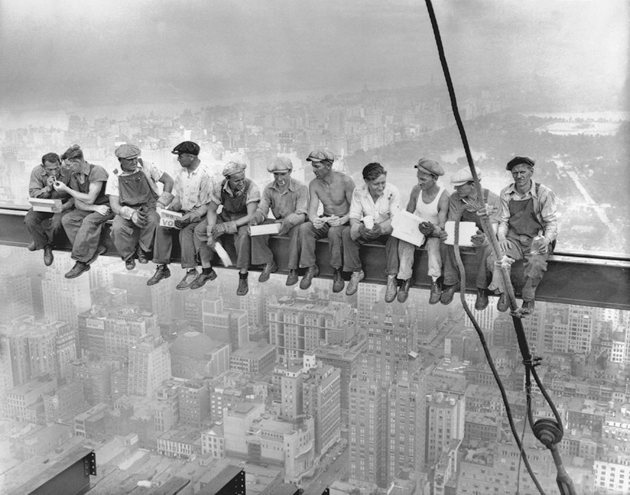 Stahlarbeiter Rockefeller Center - Bildquelle: GettyImages