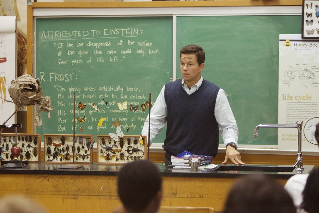 Eben noch hat Elliot (Mark Wahlberg) mit seinen Schülern gerätselt, wieso plötzlich Millionen von Bienen verschwinden, als er erfährt, dass sich... - Bildquelle: 20th Century Fox