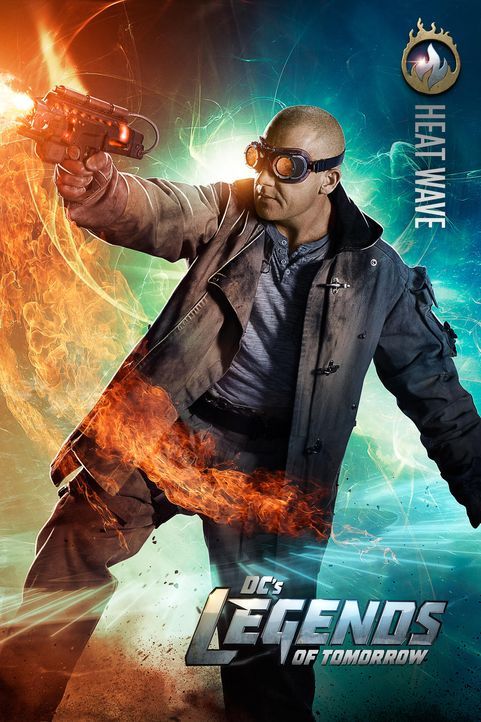 Eigentlich wollte Mick Rory alias Heat Wave seine spezielle Waffe für kriminelle Machenschaften nutzen, doch als der Time Master um Hilfe bittet... - Bildquelle: 2015 Warner Bros.