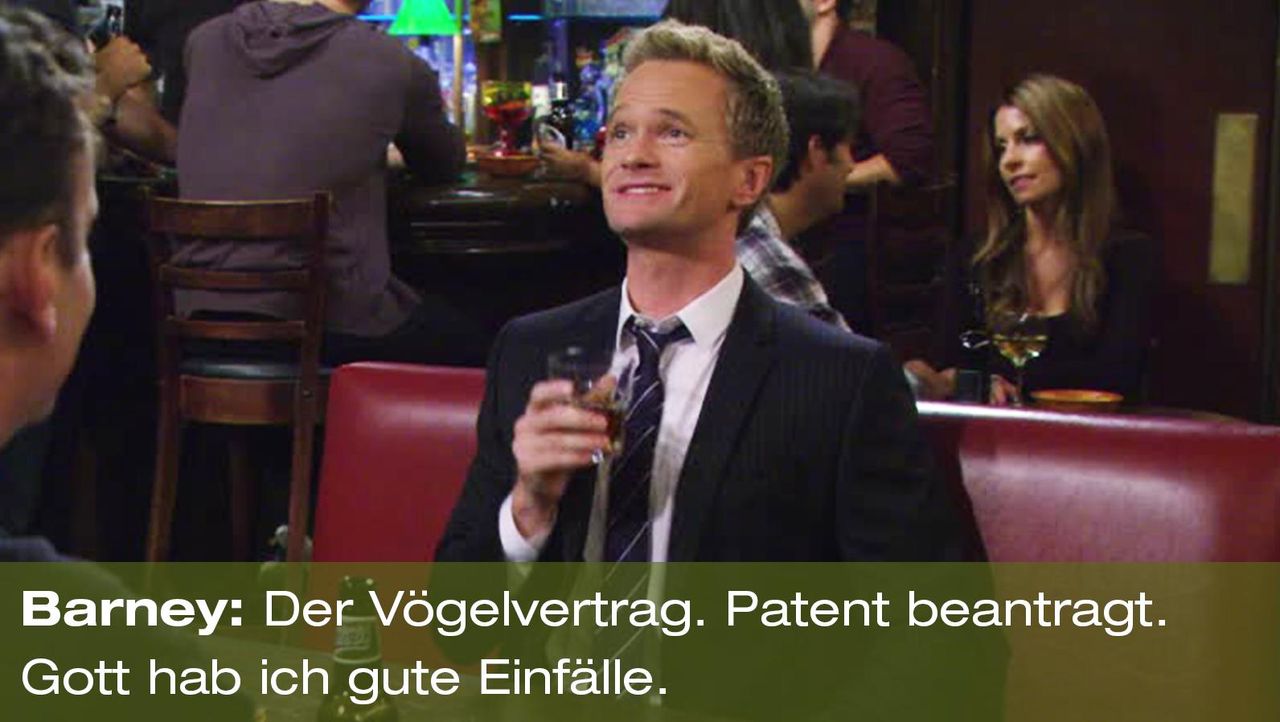 Die besten Sprüche von Barney Stinson HIMYM