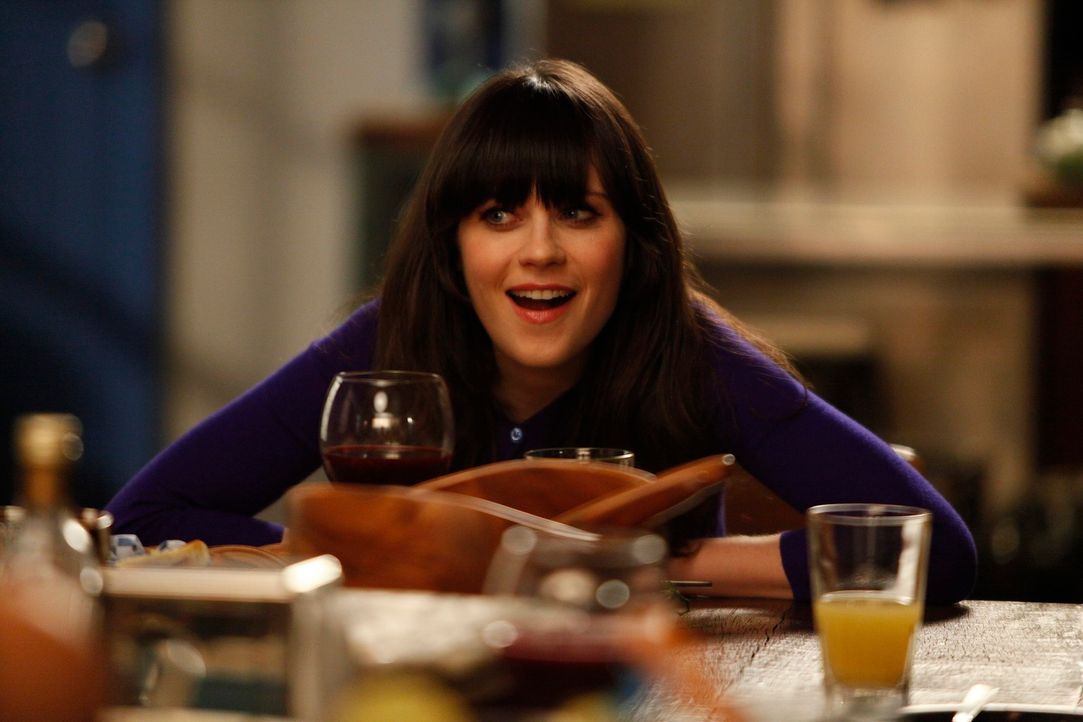 Während Jess (Zooey Deschanel) auf Russells Tochter Sara aufpassen soll, hat Cece Angst, schwanger zu sein. Als Schmidt es erfährt, ist er ganz gerü... - Bildquelle: 20th Century Fox