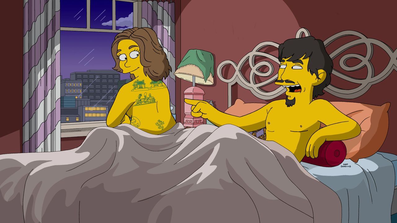 Was läuft zwischen Lena Dunham (l.) und Adam Driver (r.)? - Bildquelle: 2015 Fox and its related entities.  All rights reserved.