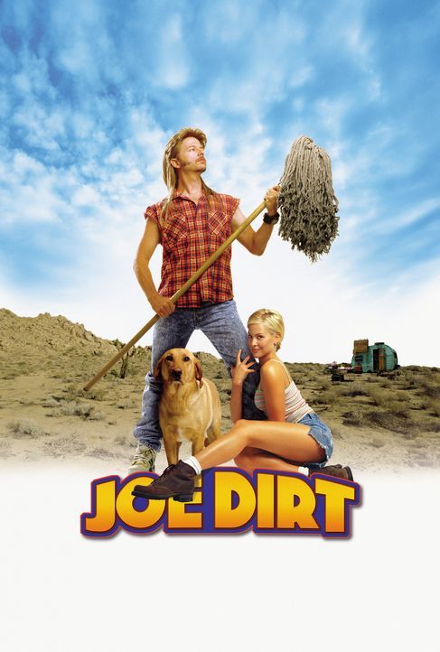 Er kam, schrubbte und siegte! Joe Dreck (David Spade, l.) und Brandy (Brittany Daniel, r.) ... - Bildquelle: 2003 Sony Pictures Television International. All Rights Reserved.