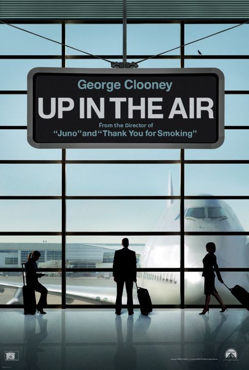 UP IN THE AIR - Plakatmotiv - Bildquelle: TM and   2009 by DW Studios LLC. All rights reserved.