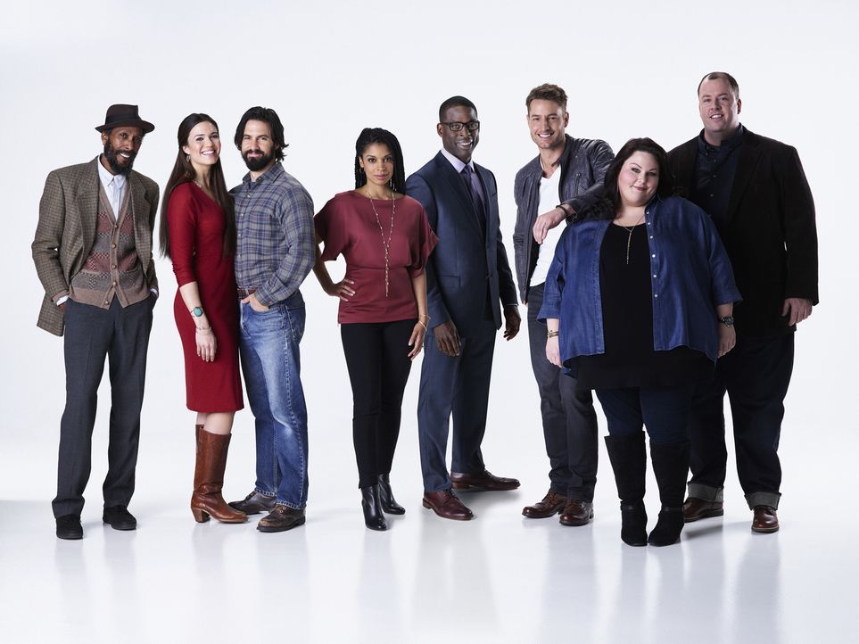 (1. Staffel) - THIS IS US: (v.l.n.r.) William (Ron Cephas Jones), Rebecca (Mandy Moore), Jack (Milo Ventimiglia), Beth (Susan Kelechi Watson), Randa... - Bildquelle: Chris Haston 2016-2017 Twentieth Century Fox Film Corporation.  All rights reserved.   2017 NBCUniversal Media, LLC.  All rights reserved.