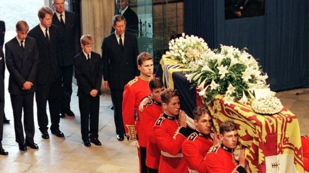Prinzessin Diana Beerdigung