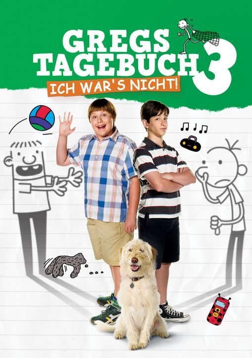 GREGS TAGEBUCH - ICH WAR'S NICHT - Plakatmotiv - Bildquelle: 2012 Twentieth Century Fox Film Corporation. All rights reserved.