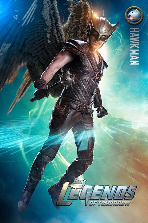 Carter Hall alias Hawkman (Falk Hentschel) muss nun seiner Bestimmung gerecht werden und dem Time Master, sowie dem Team außergewöhnlicher Menschen... - Bildquelle: 2015 Warner Bros.