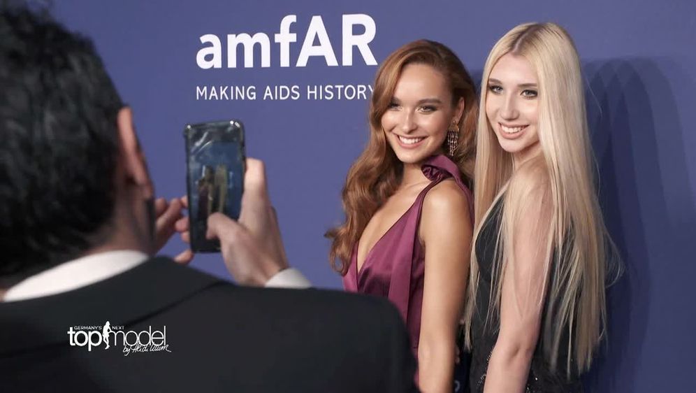 Germany's Next Topmodel - Die Models auf der amfAR-Gala ...