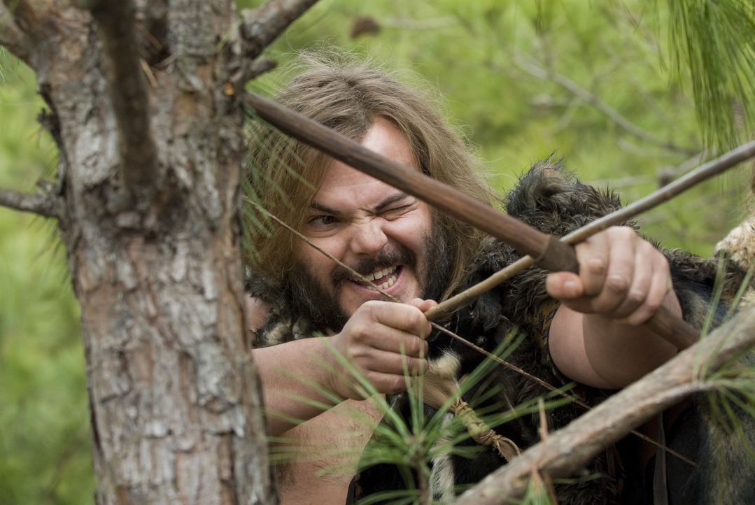 Was ist der Sinn des Lebens? Diese Frage stellt sich der Dorfbewohner und notorische Faulenzer Zed (Jack Black), nachdem er vom Baum der Weisheit ge... - Bildquelle: 2009 Columbia Pictures Industries, Inc. All Rights Reserved.