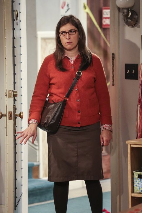 Brutzeit? Wohl kaum. Amy (Mayim Bialik) steht offensichtlich gar nicht auf Sheldons Verführungskünste ... - Bildquelle: 2016 Warner Brothers